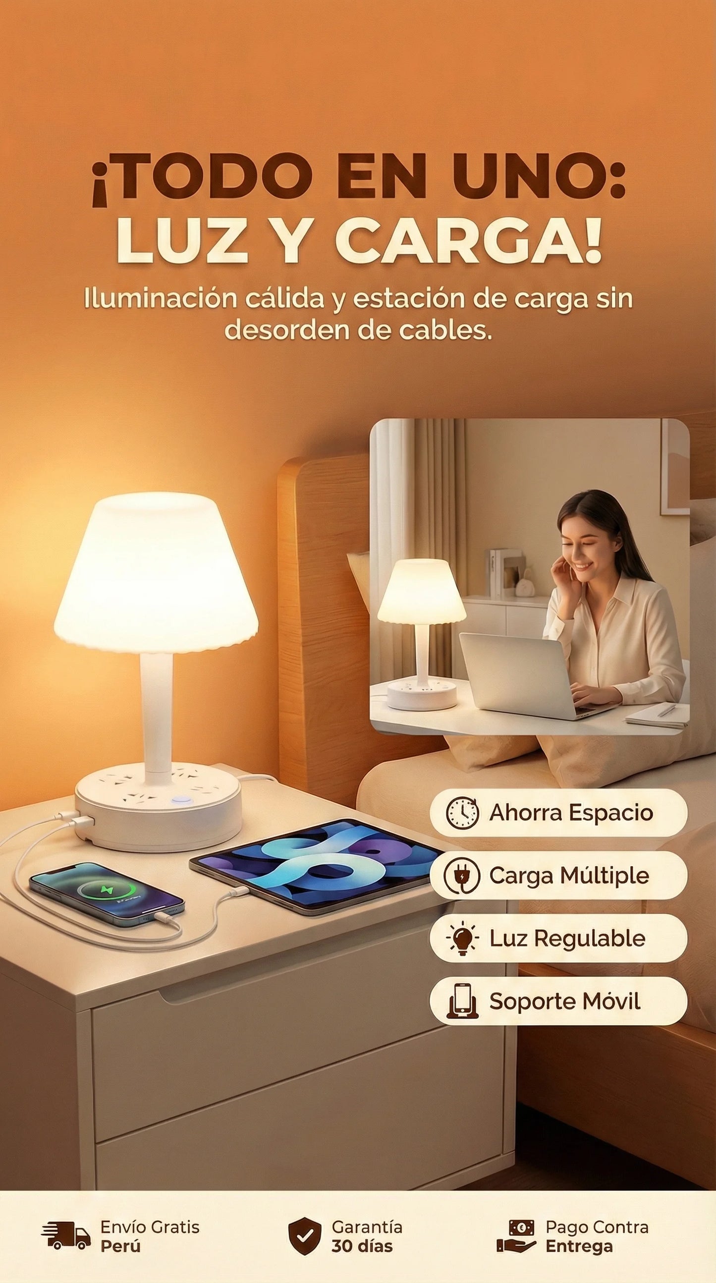 Lámpara Multifuncional