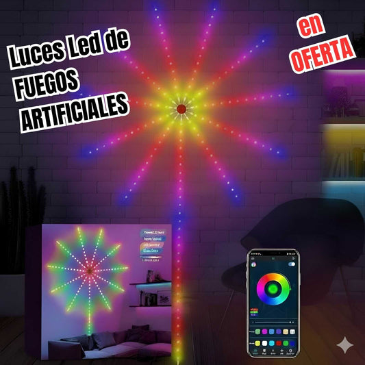 Luz Led - FUEGOS ARTIFICIALES