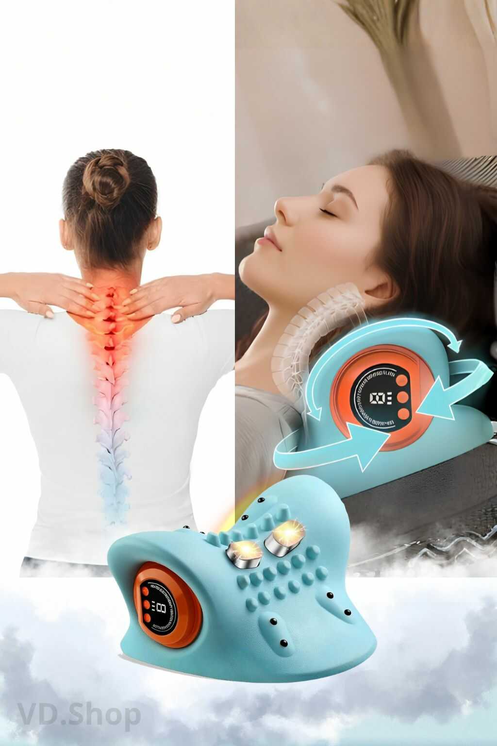CerviMax - Masajeador Cervical Eléctrico