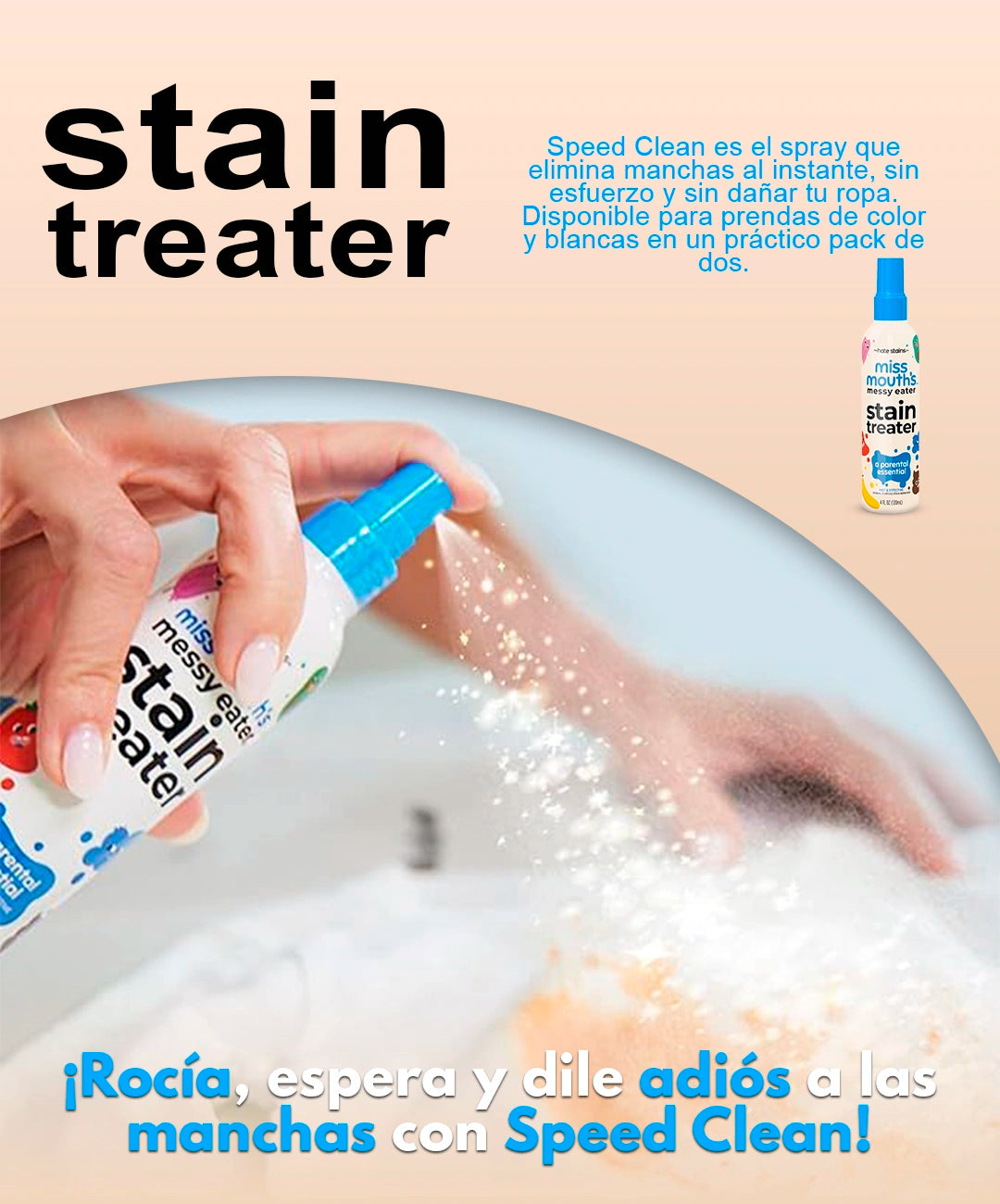 SPRAY MÁGICO - Quitamanchas Para Ropa B/C 250 ml