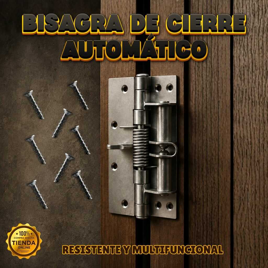 BISAGRA DE CIERRE AUTOMÁTICO