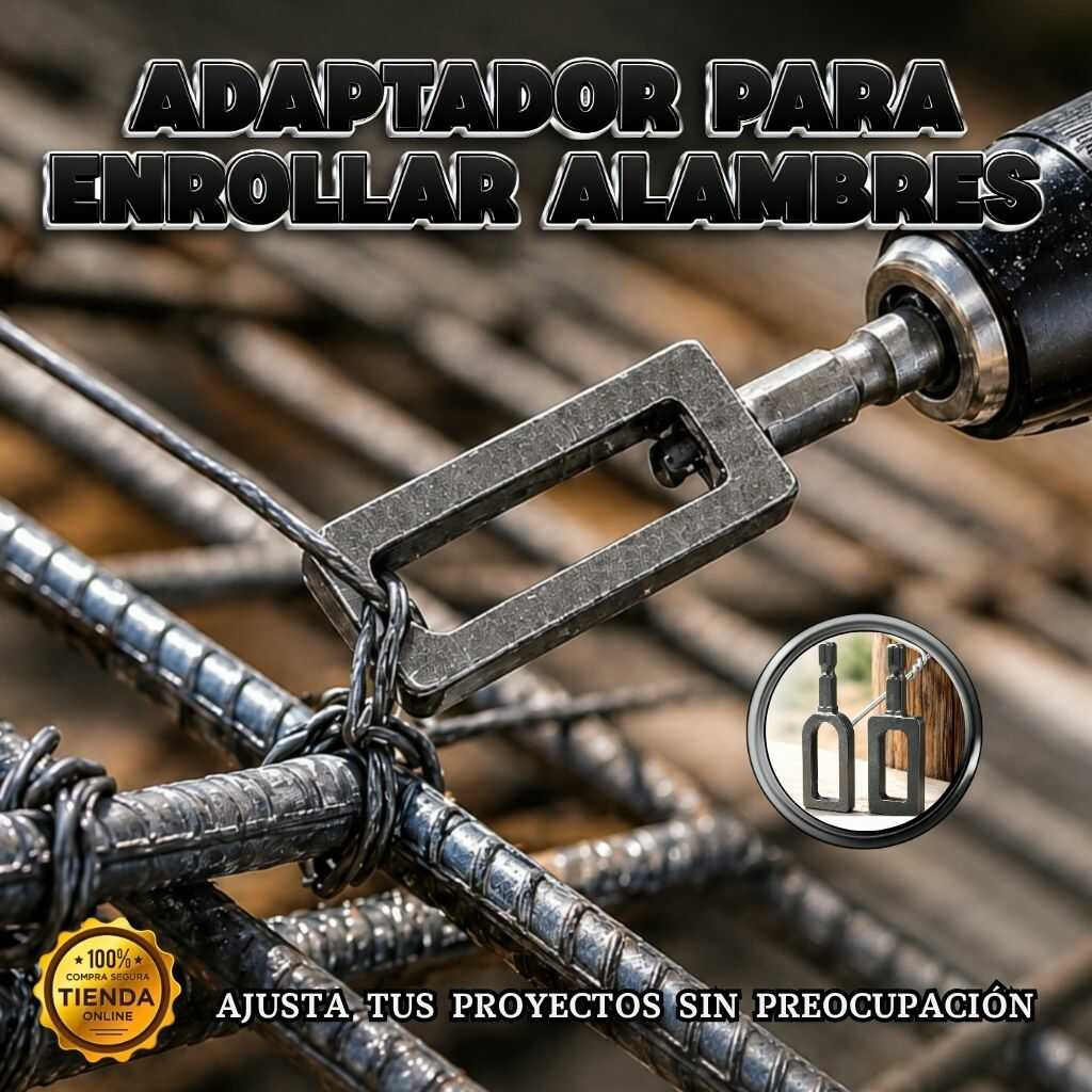 ADAPTADOR PARA ENROLLAR ALAMBRES