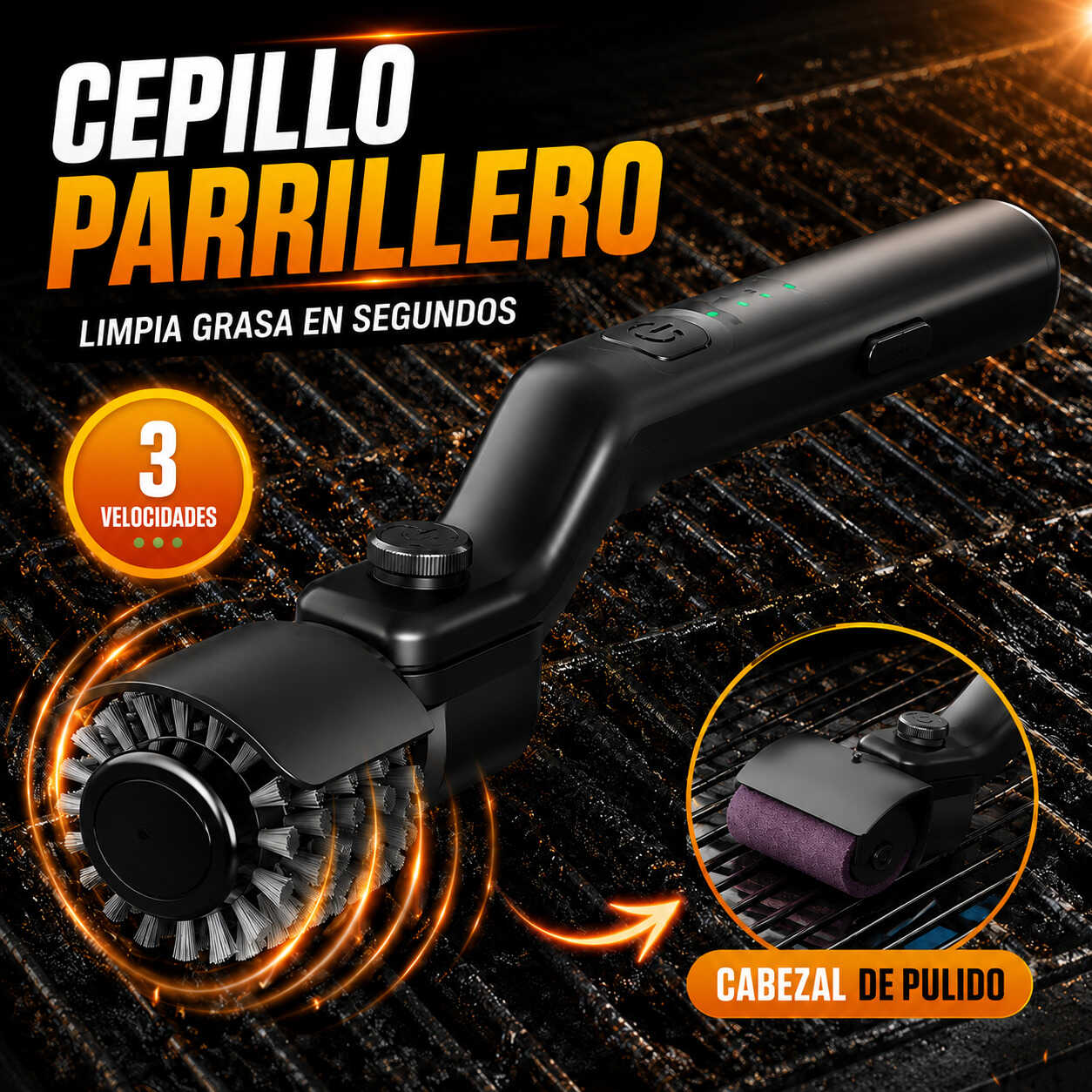 Cepillo Parrillero