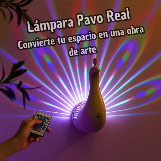 Lámpara - Pavo Real