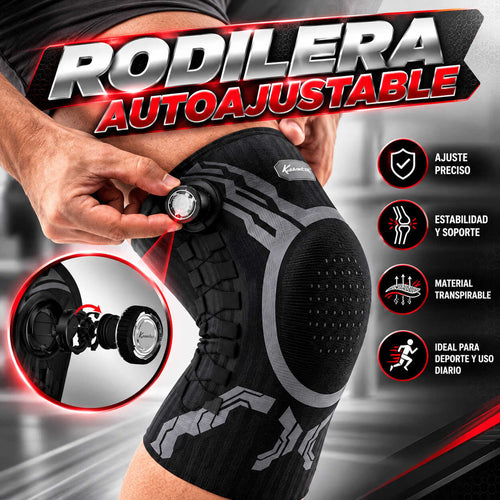 FlexiSupport - Rodillera Autoajustable