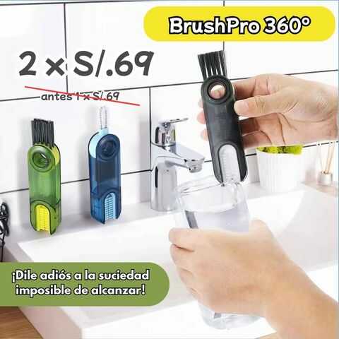 BrushPro 360° - Cepillo 3en1