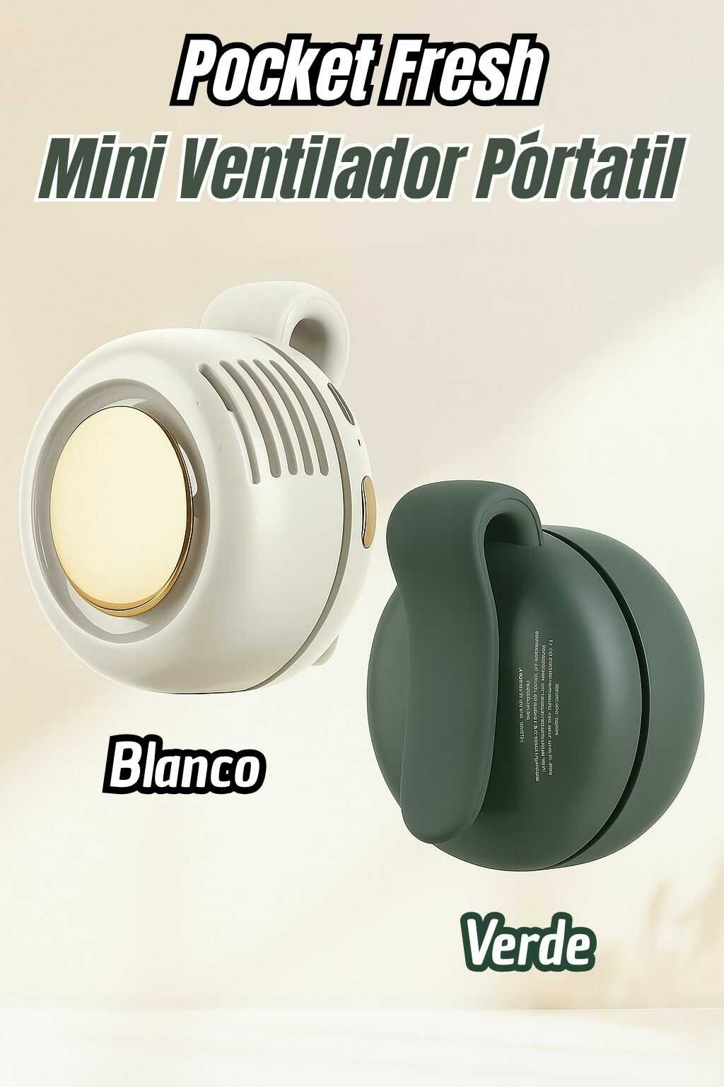 PocketFresh - Mini Ventilador Pórtatil