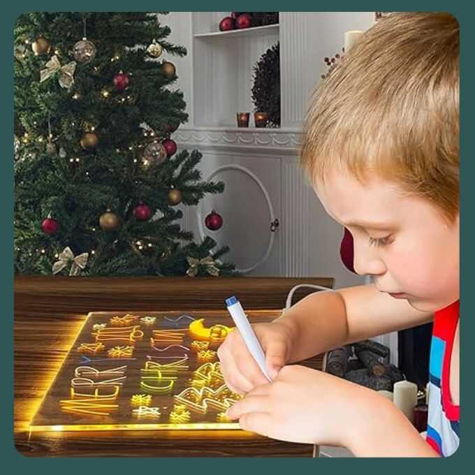 TABLERO ACRILICO LUMINOSO