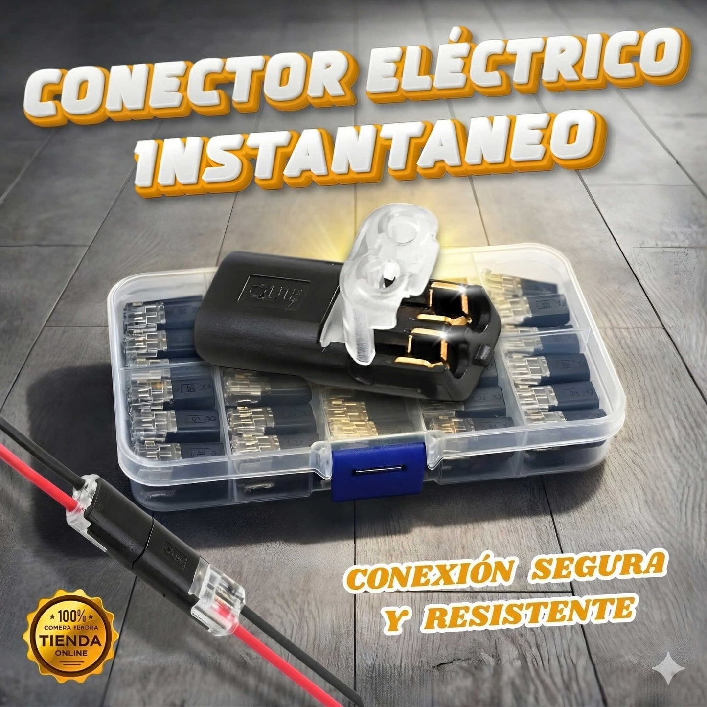 Conector Eléctrico Instantáneo - Caja de 100 unidades