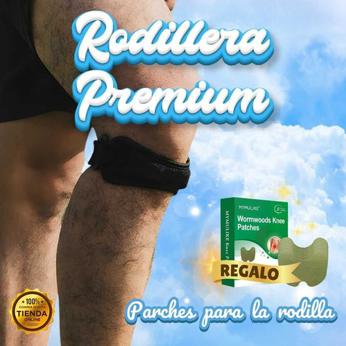 2 Rodilleras + Parches para el dolor