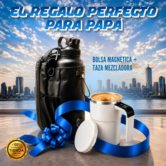PACK 2 - BOLSA MAGNÉTICA + TAZA MEZCLADORA