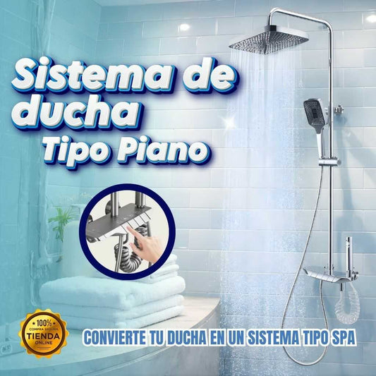 Sistema de Ducha Tipo Piano