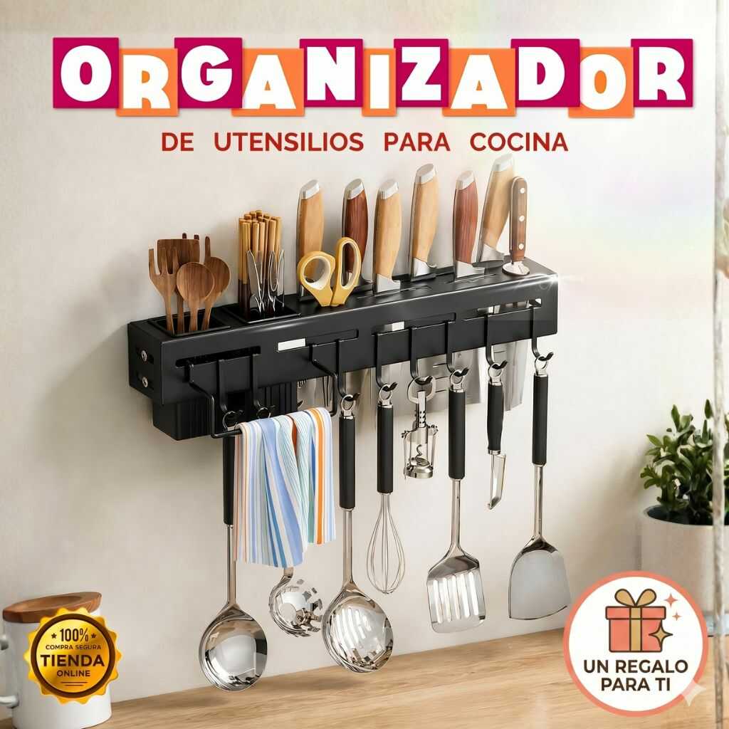 Organizador de Utensilios + Regalo